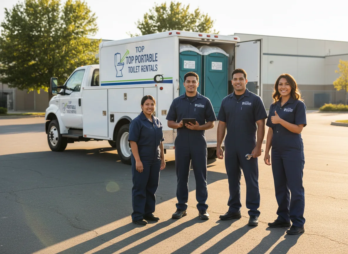 Short Term Porta Potty Rental company in Ruso, ND